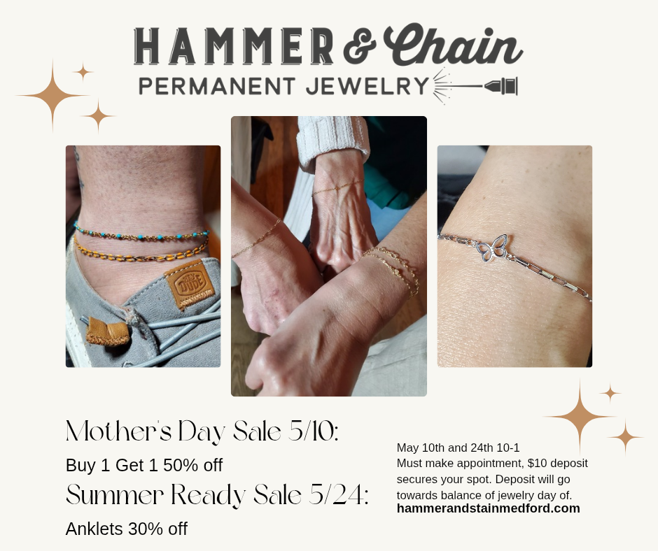 05/24/2025 (10-1PM) - Permanent Jewelry