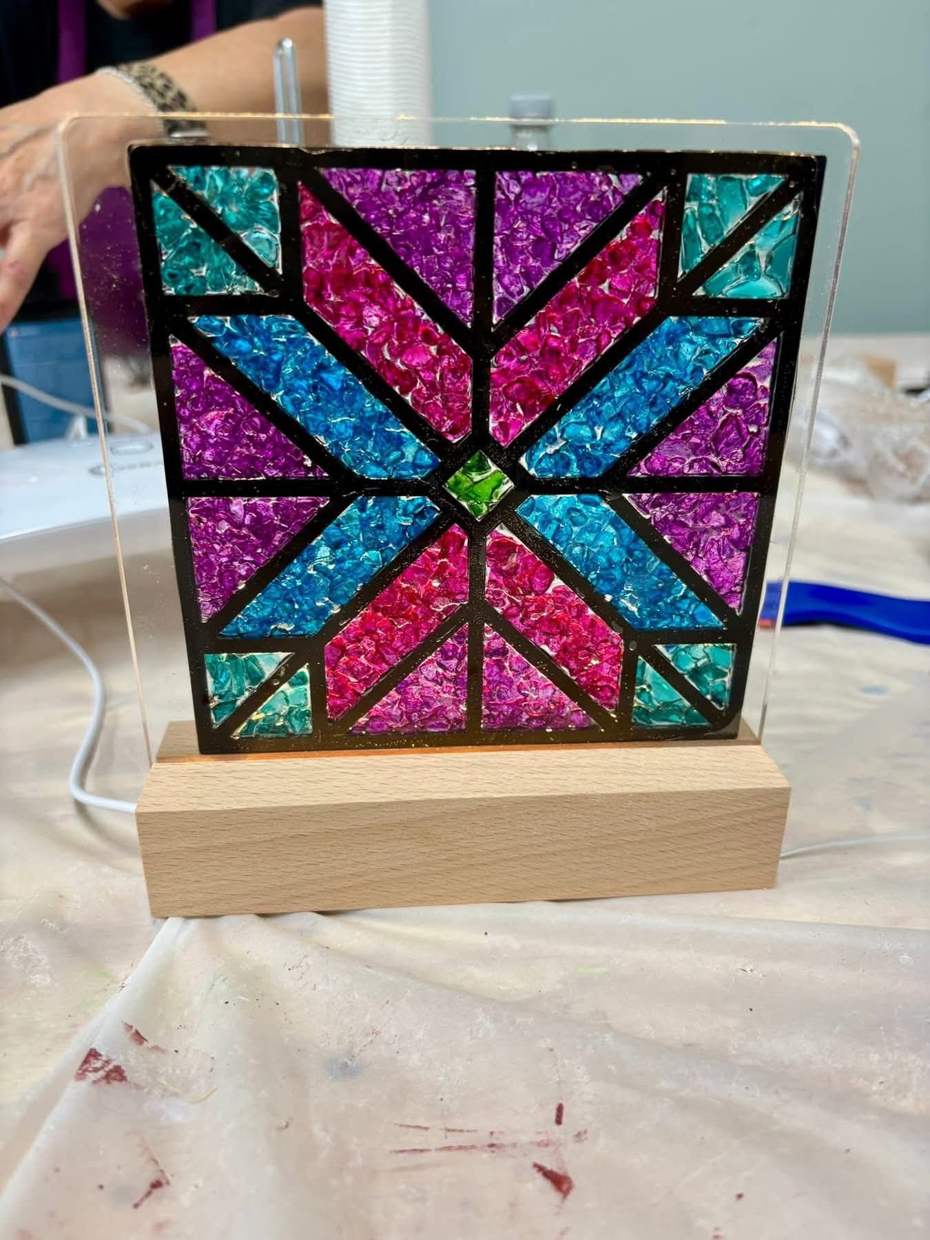 08/27/2026 (6:30 pm) Resin Lights & Lanterns