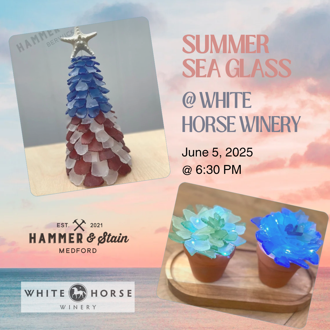 06/05/25 (6:30-8:30pm) Sea Glass Trees (Off-Site - White Horse Winery)