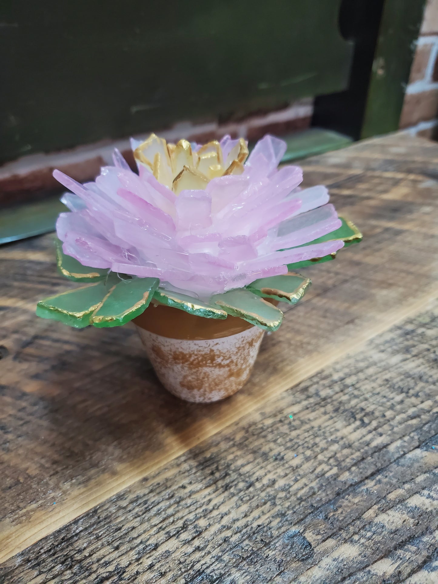 06/13/2026 (11 am) Candle Bowl & Sea Glass Succulent