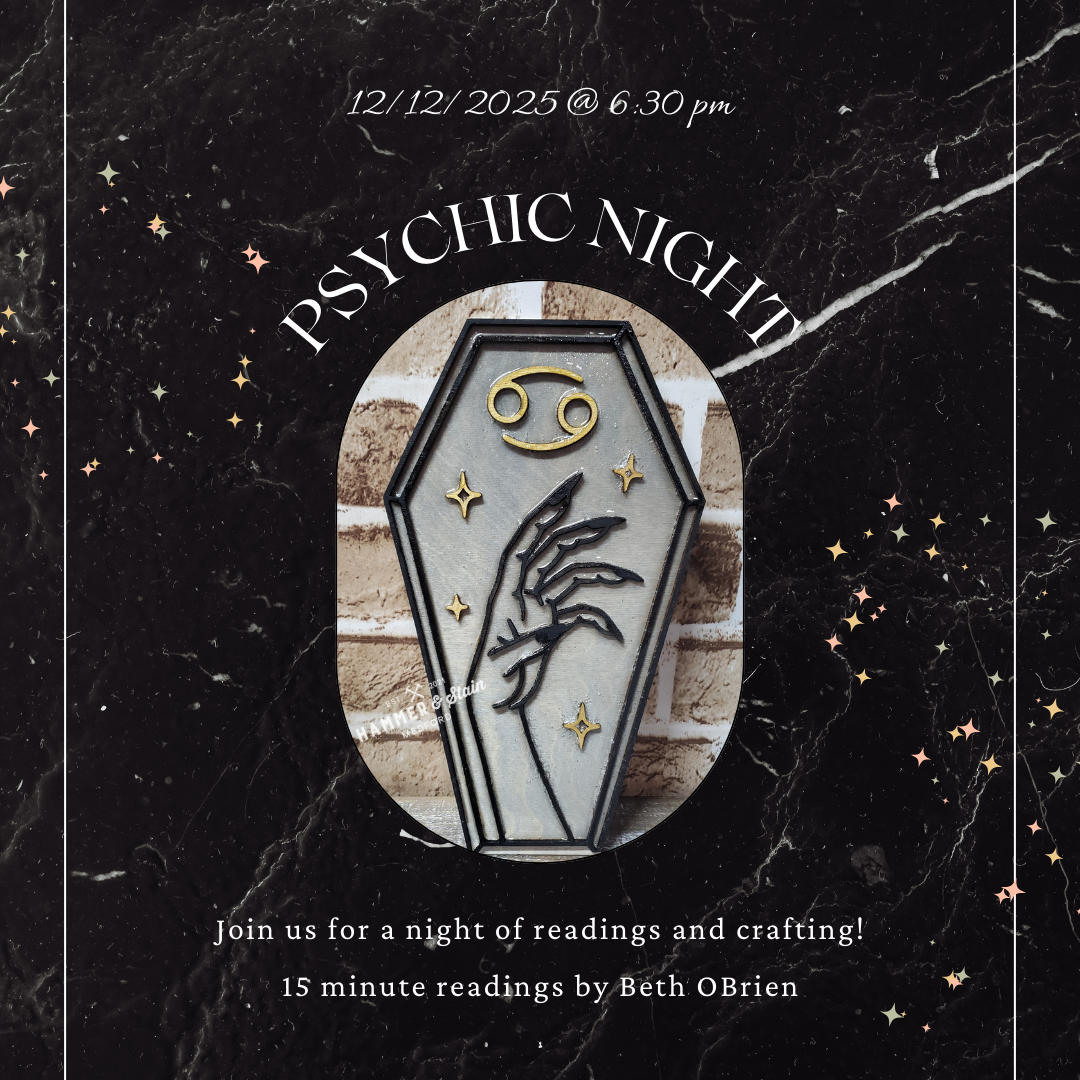 12/12/25 (6:30P) Psychic & Crafting