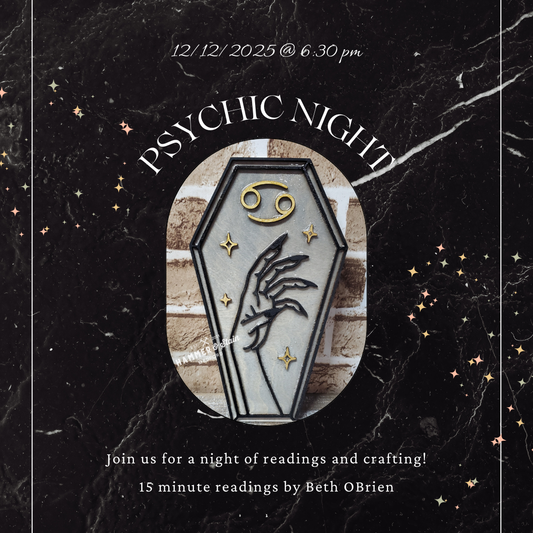 12/12/25 (6:30P) Psychic & Crafting