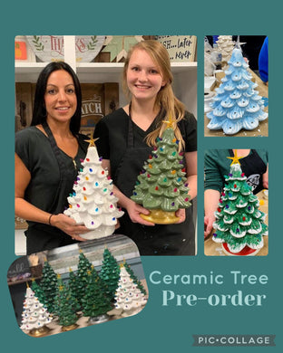 01/01/01 - Vintage Ceramic Tree PRE-SALE