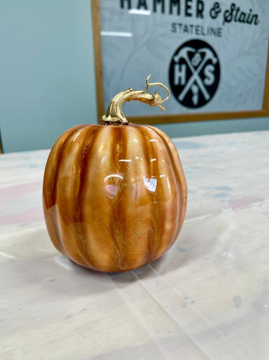 11/07/25 (6:30pm) Resin Pumpkin