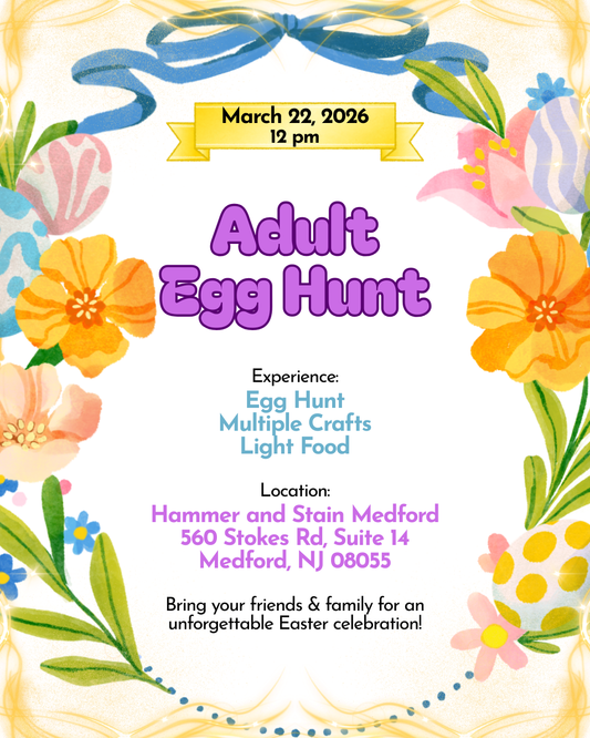 03/22/2026 (12 pm) Adult Egg Hunt & Craft