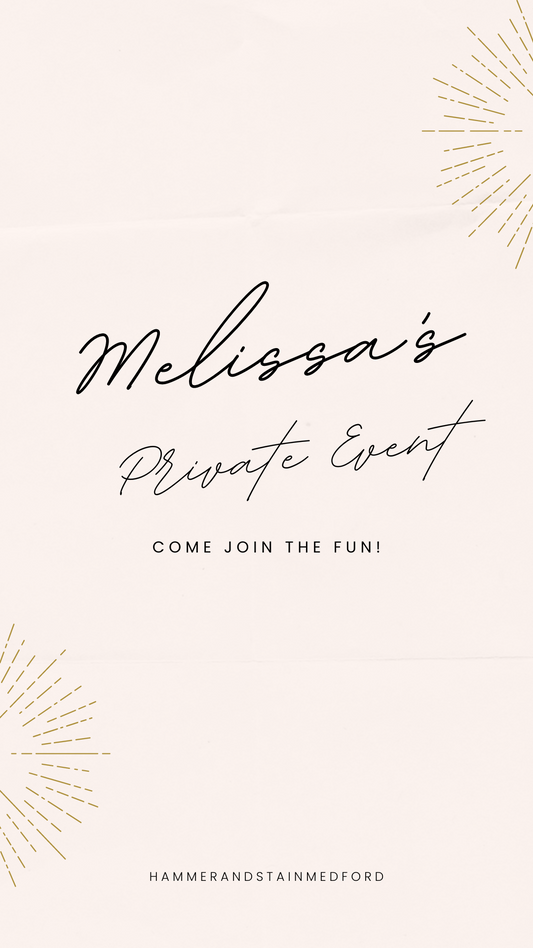 10/27/2024 (11A - 1P) Melissa's party (PRIVATE EVENT)