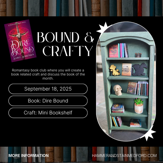 09/18/25 (6:30P) Bound & Crafty Club (SEPTEMBER)