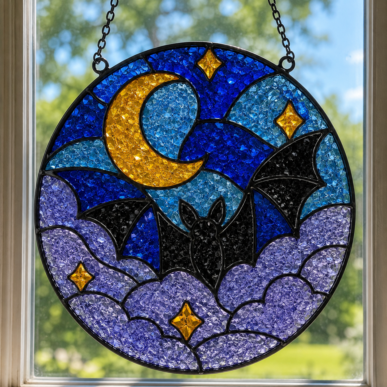10/02/2026 (6 - 8 pm) Valenzano Night Out - Crushed Glass Suncatchers(OFFSITE)