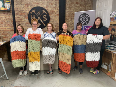 09/19/23 (6PM) Cozy Lap Blanket Workshop