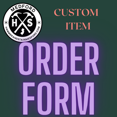 Custom Order Form