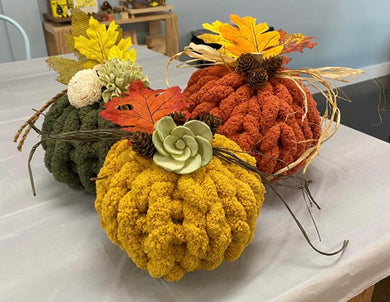 09/16/2023 (1pm) Chunky Yarn Pumpkins