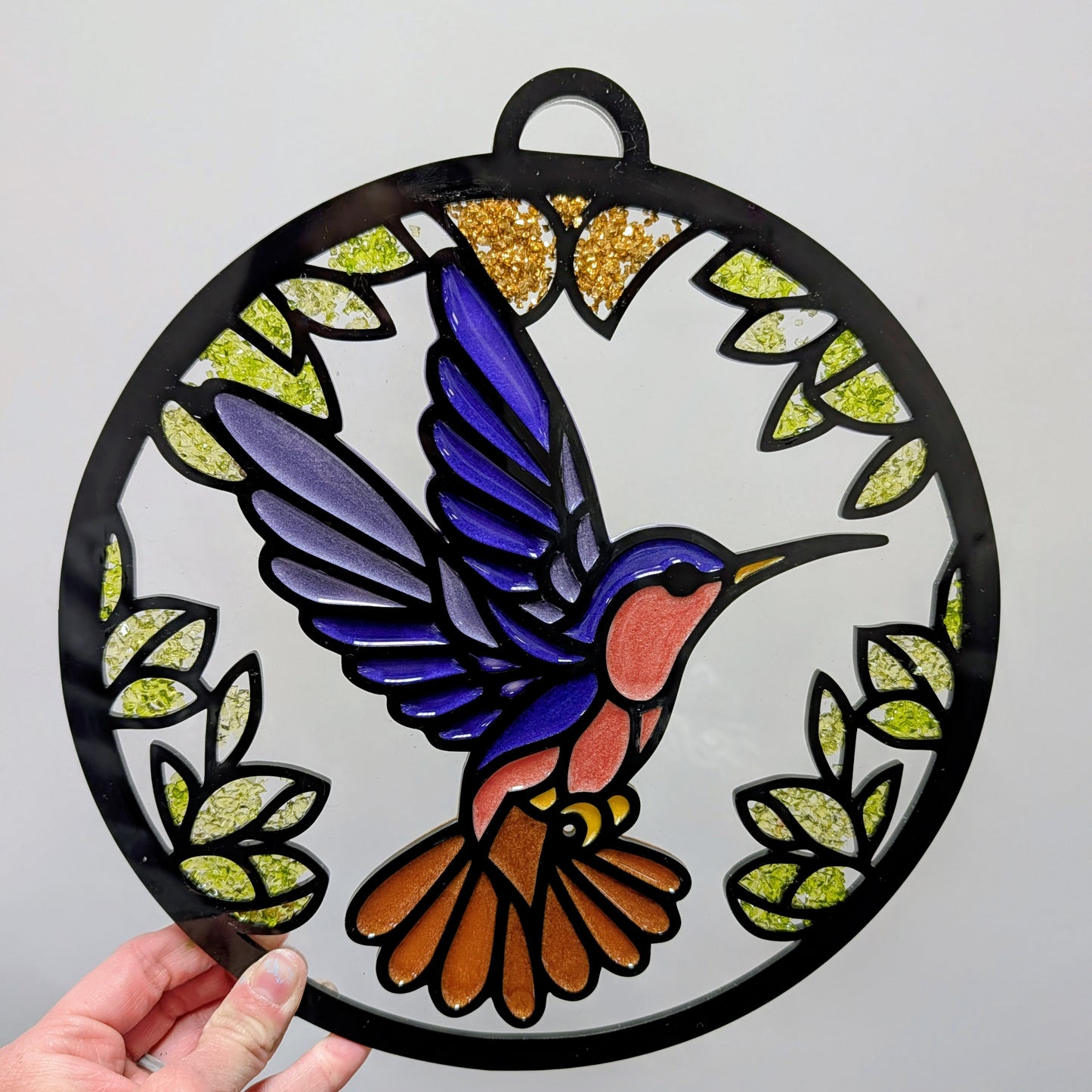 05/06/2026 (6:30 pm) Crushed Glass Resin Suncatchers