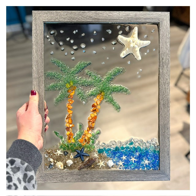 07/28/2026 (6:30 pm) Resinscapes & Sea Glass Art