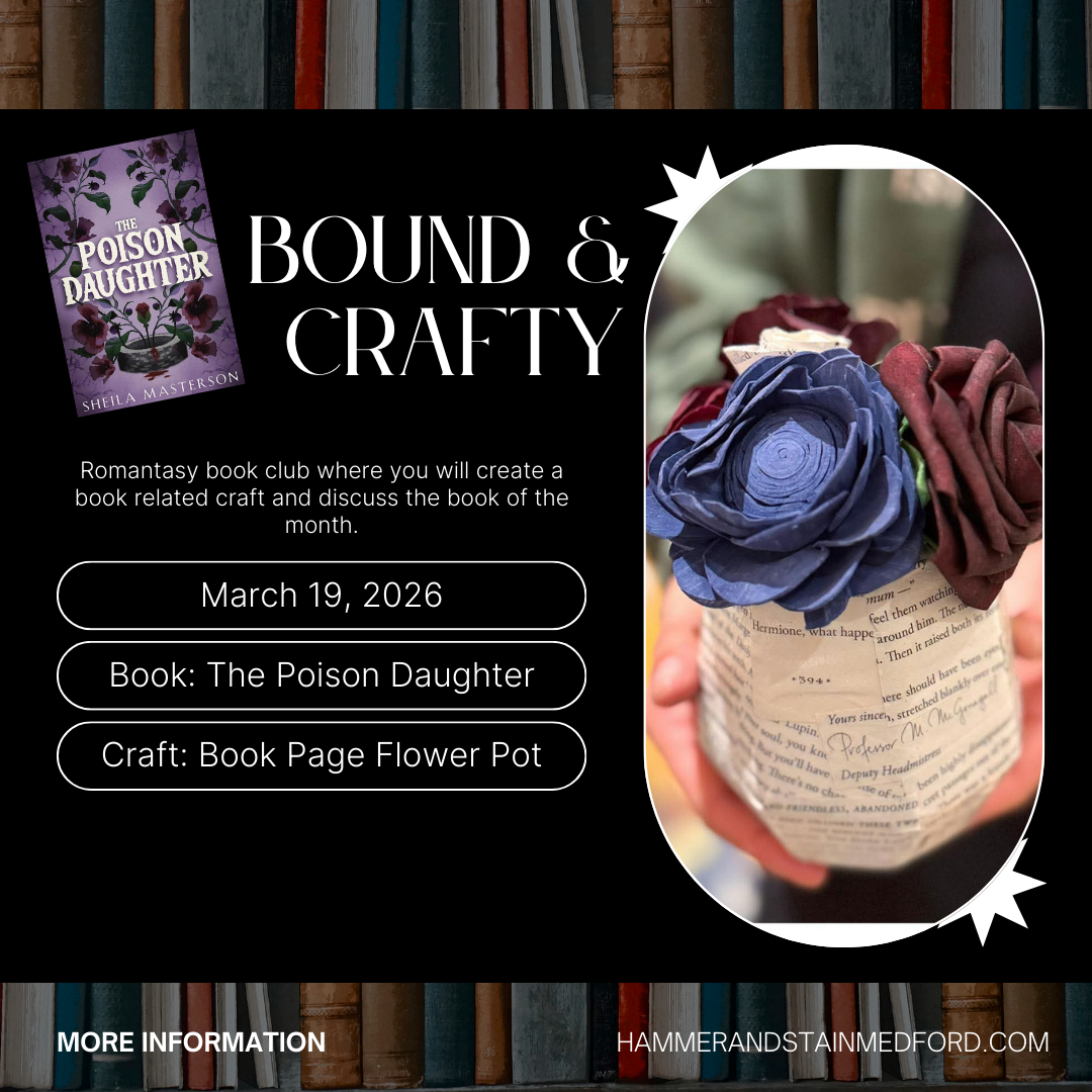 03/19/2026 (6:30 pm) Bound & Crafty Book Club (March)