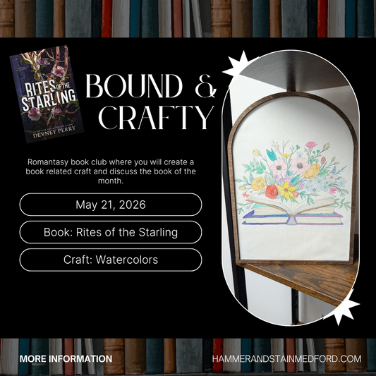 05/21/2026 (6:30 pm) Bound & Crafty Book Club (May)