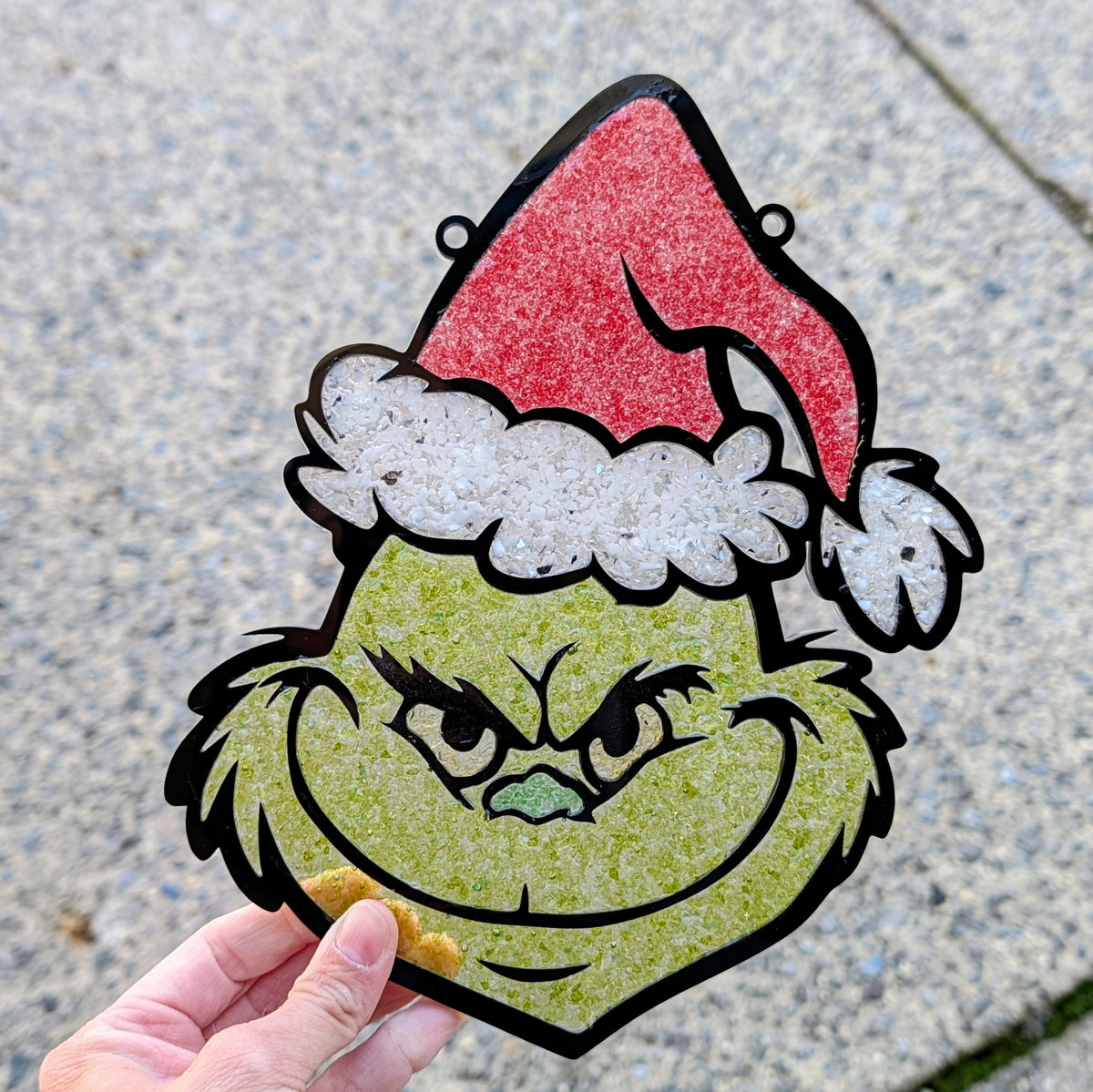 12/06/2026 (1 pm) Holiday Crushed Glass Suncatchers