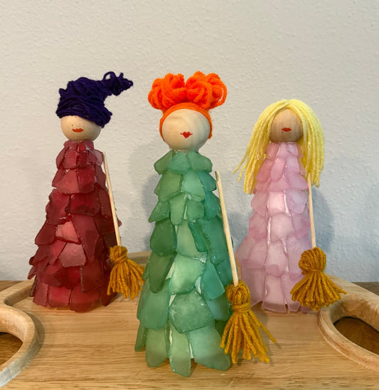 08/17/25 (2:00 pm) Sanderson Sisters Seaglass Trees