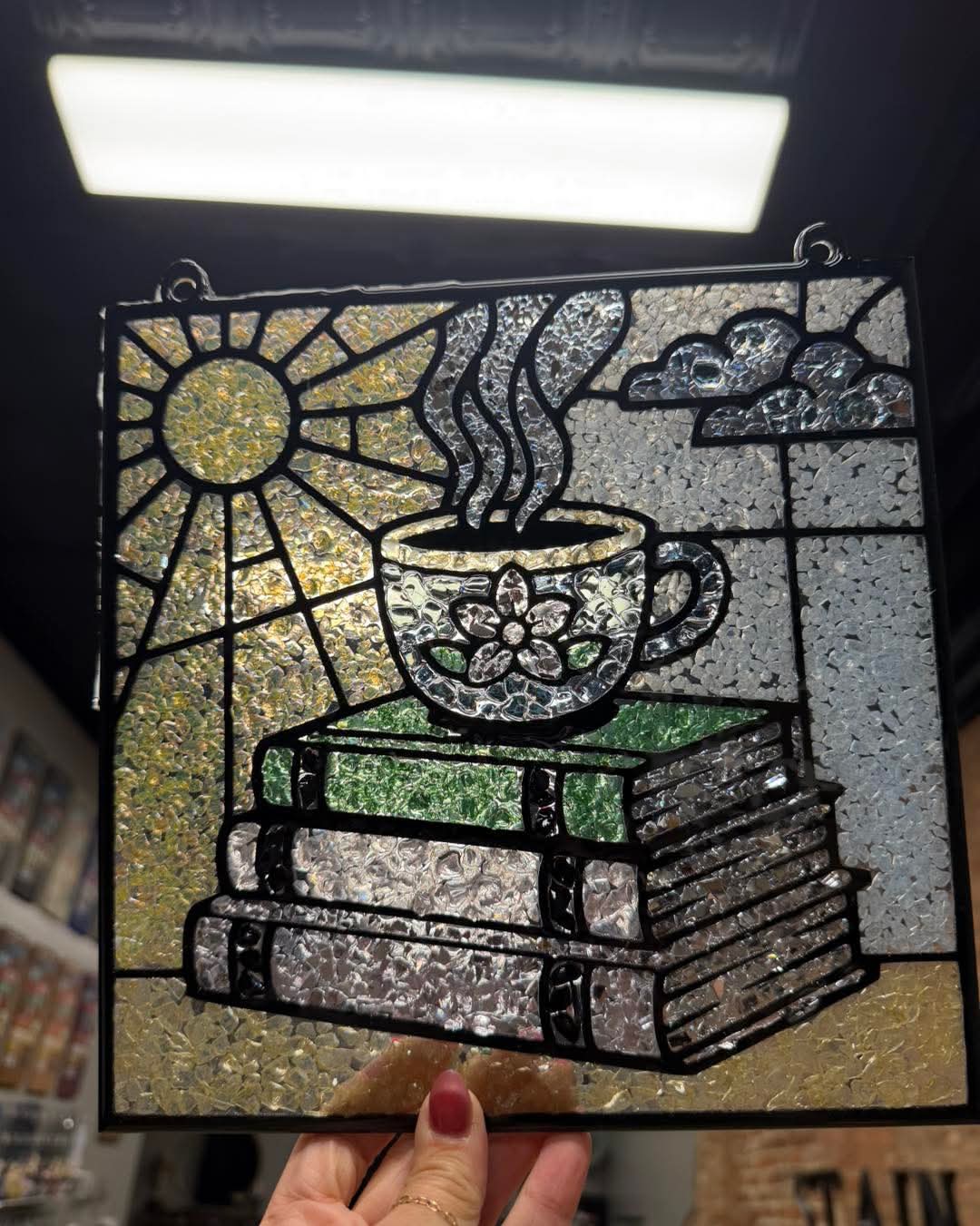 06/05/2026 (6:30 pm) Crushed Glass Resin Suncatchers