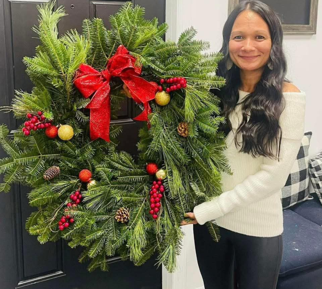 11/18/2026 (6:30 PM) Fresh Evergreen Wreath