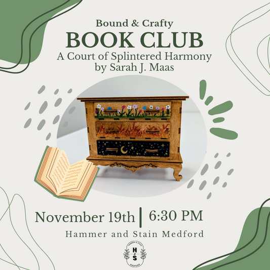 11/19/2026 (6:30 pm) Bound & Crafty Book Club