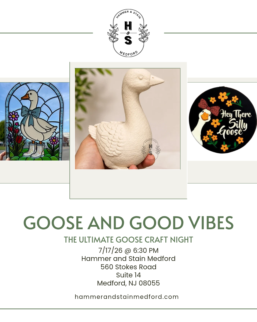 07/17/2026 (6:30 pm) Goose and Good Vibes