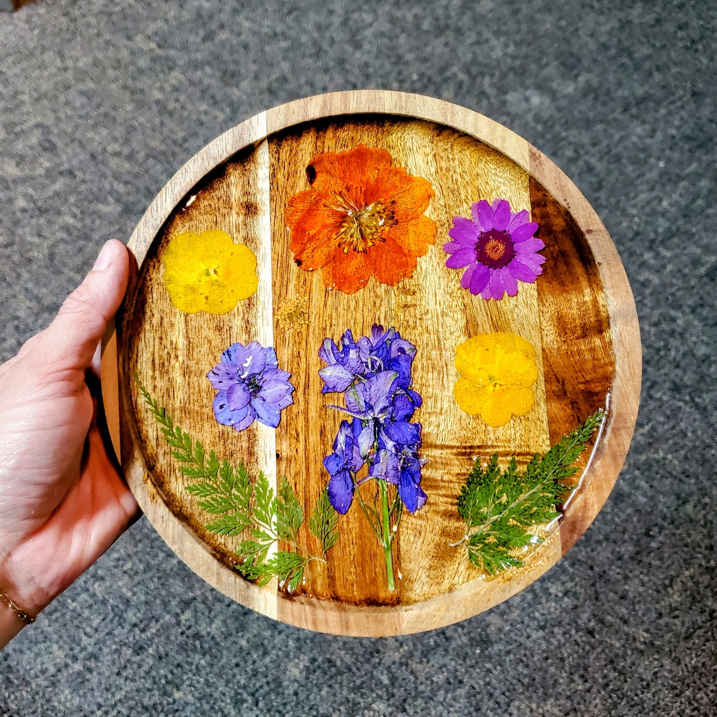 10/30/2025 (6:30pm) Dried Flower Resin Projects!