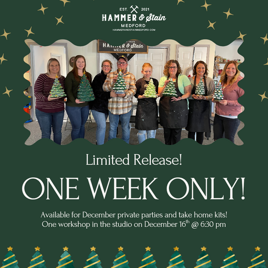 Vintage Ceramic Trees (Take Home Kits) - Limited Time - Closes 11/15