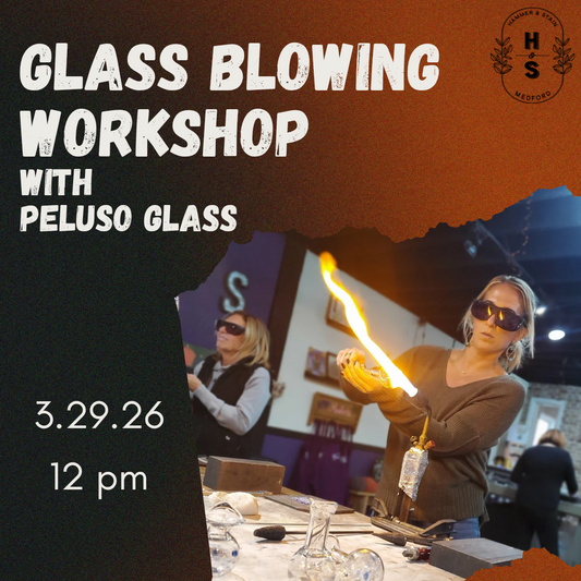03/29/26 (12 PM) - Glass Blowing with Peluso Glass