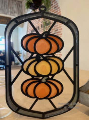 08/06/25 (6:30PM) Summerween & Fall Faux Stained Glass