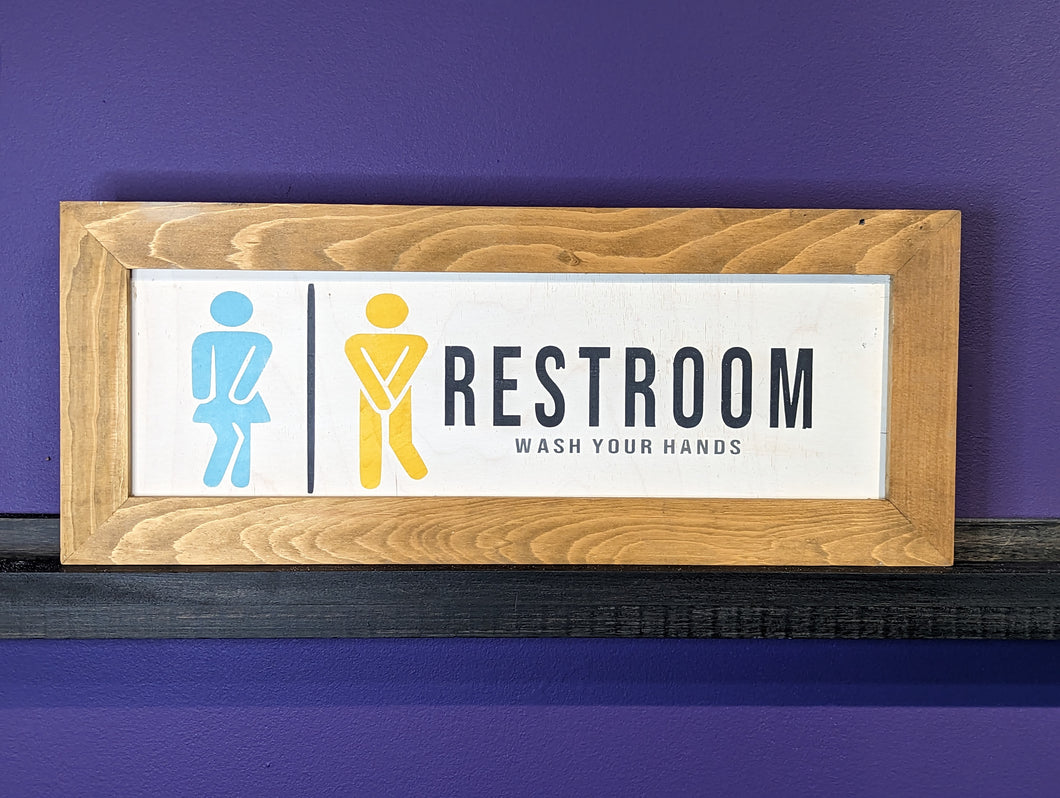 Restroom Sign