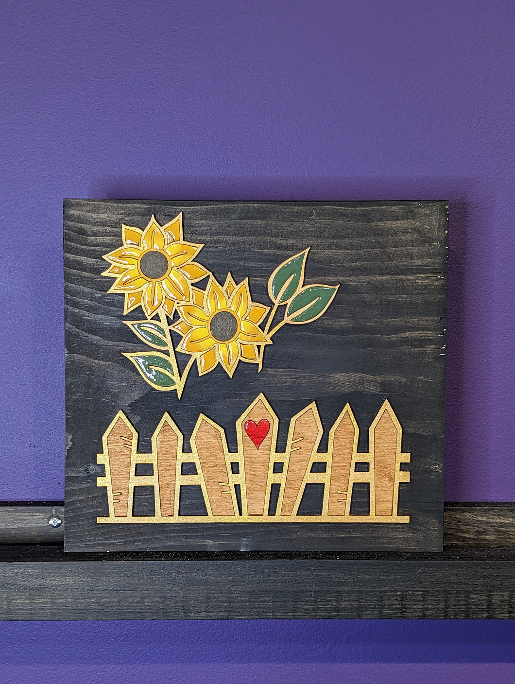 Sunflower - Liquid Glass